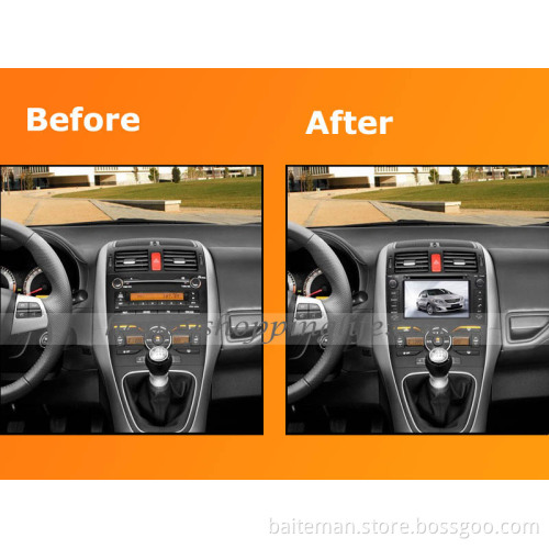 Android Car DVD Player GPS Navigation Wifi 3G for Toyota Corolla 2012 Bluetooth Touch Screen